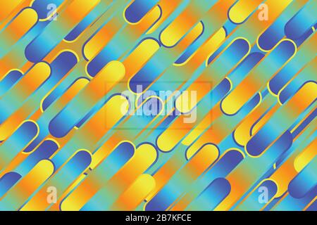 Abstract gradient color of vivid tone template design background. Use for ad, poster, artwork, template design. illustration vector eps10 Stock Vector
