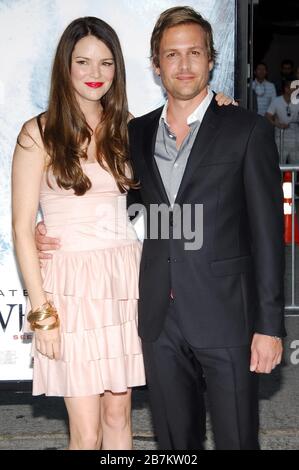 Jacinda Barrett and Gabriel Macht at the Los Angeles Premiere of 'Whiteout' held at the Mann Village Theater in Westwood, CA. The event took place on Wednesday, September 9, 2009. Photo by: SBM / PictureLux - File Reference # 33984-6485SBMPLX Stock Photo