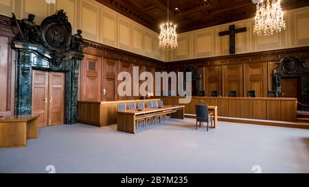 Nuremberg Courtroom 600, Memorium Nuremberg Trials, Nuremberg, Germany ...