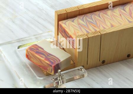 Wire soap cutter hi-res stock photography and images - Alamy