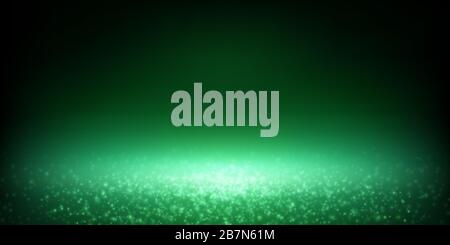 falling glittering dust spotlight, luxury blurred lights bokeh. vector Stock Vector