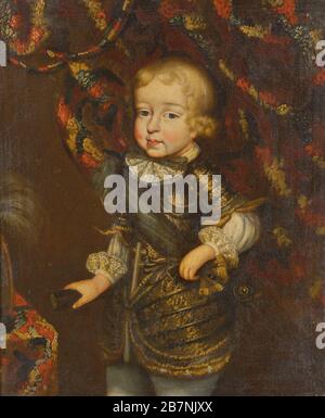 Victor Amadeus I (1587-1637), Duke of Savoy, as an infant, 17th century. Private Collection. Stock Photo