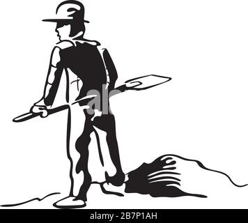 Builder Stock Vector