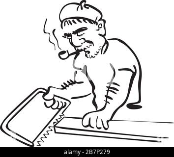 carpenter Stock Vector