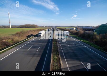 Traffic still flows normally on the A2 motorway, feature, general ...