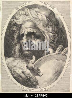 Chilon, Legislator &amp; Philosopher of Sparta, ca. 1615. Stock Photo