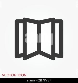Magazine icon vector illustration - magazine and newspaper symbol Stock Vector
