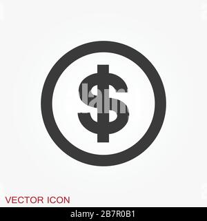 Money icon. Universal money icon to use in web and mobile UI Stock Vector