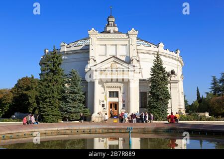 Panorama Museum,Sevastopol,Crimea,Ukraine,Eastern Europe Stock Photo