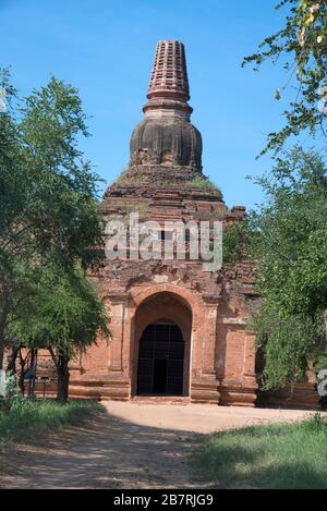 Myanmar: Bagan - Patho-hta-mya- Hpaya Circa. Inscription On The Left 