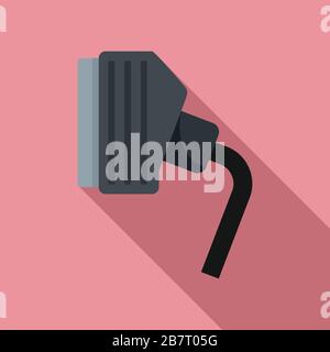 Tv adapter icon. Flat illustration of tv adapter vector icon for web design Stock Vector