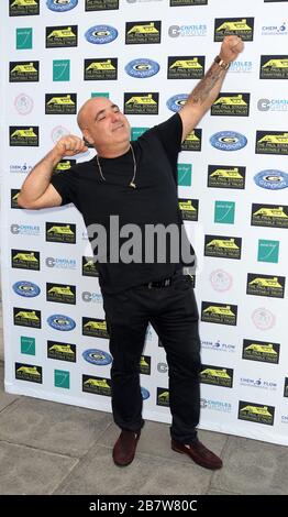 Jul 05, 2017 - London, England, UK - Paul Strank Charitable Trust Summer Party, Mint Leaf, Piccadilly - Outside Arrivals Photo Shows: Stavros Flatley Stock Photo