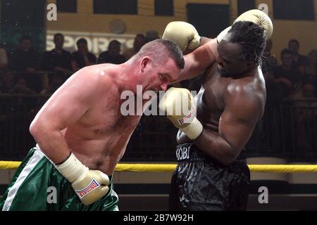 Kevin McBride (green shorts) defeats Franklin Egobi - QF2 ...