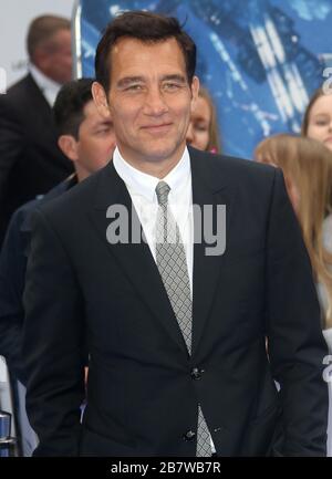 Jul 24, 2017 - London, England, UK - European Premiere of Valerian And The City Of A Thousand Planets, Cineworld Leicester Square - Clive Owen Stock Photo