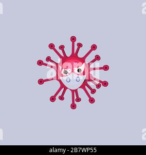 virus vector design template Stock Vector