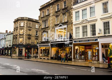 The Varsity Shop, High Street, Oxford, Uk Stock Photo - Alamy