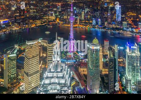 Shanghai City Scenery Stock Photo
