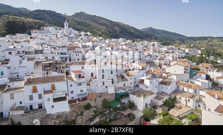 Casarabonela is a town and municipality in the province of Málaga, part of the autonomous community of Andalusia in southern Spain. Stock Photo