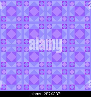 illustration of the colorful  violet abstract seamless pattern Stock Vector