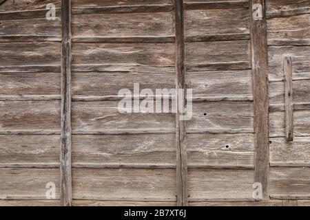 Old Wooden Vintage Gate. Background and Texture for text or image. Stock Photo