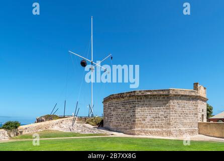 The historic Round House, the oldest building in Western Australia, Fremantle, WA, Australia Stock Photo