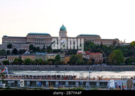 vacations days in Budapest, Hungary.   lot of beautiful places Stock Photo