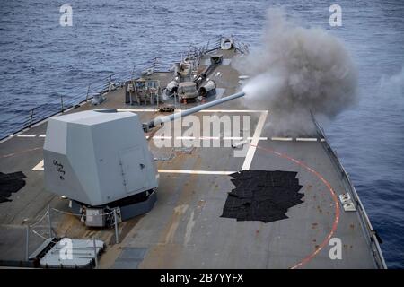 Uss Mustin Is Underway In The Philippine Sea. (8185235734 Stock Photo 