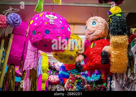 A traditional Mexican clothing in Nuevo Progreso, Mexico Stock Photo