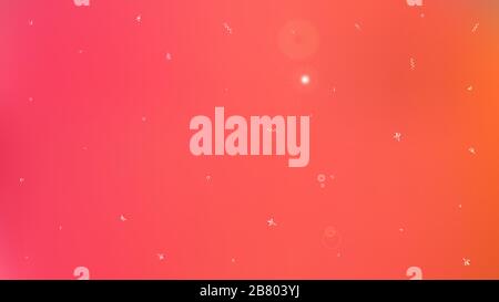 A good space background. Illustration, blur. Funny hi-res and fresh. Stars, planets, signs. Colorful universe selected stars background. Stock Vector