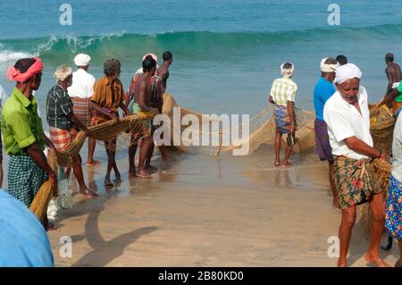 Kovalam,Kerala,India. Stock Photo