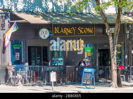 Blarney Stone Pub in Seattle Stock Photo