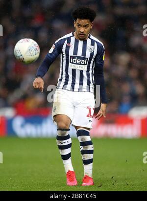 West Bromwich Albion's Matheus Pereira  during the Sky Bet Championship match at The Hawthorns, West Bromwich. Stock Photo
