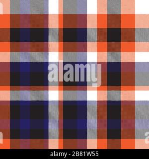 Classic Plaid Tartan Seamless Pattern - This is a classic plaid, checkered, tartan pattern suitable for shirt printing, fabric, textiles, jacquard Stock Vector