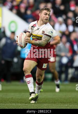 Wigan Warriors' Sam Powell Stock Photo