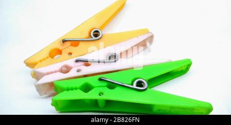 A picture of clothe clip Stock Photo