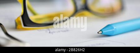 Desk with personal stuff Stock Photo