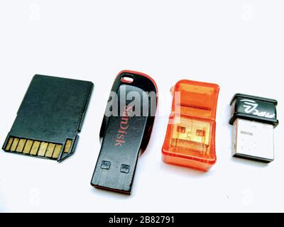 A picture of pen drive Stock Photo