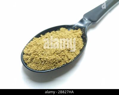 A picture of coriander powder Stock Photo