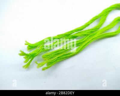 A picture of ropes and cloth Stock Photo