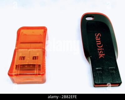 A picture of pen drive Stock Photo