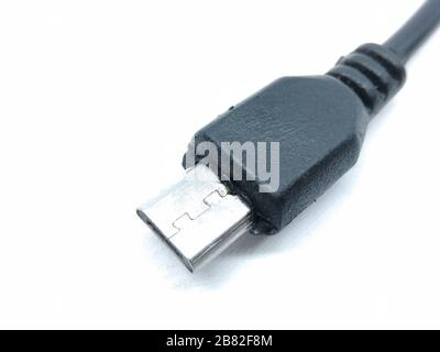 A picture of usb cable Selective focus Stock Photo