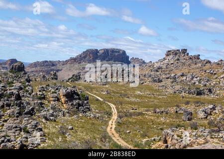 Landscape in the Cederberg close to Clanwilliam, Western Cape, South Africa Stock Photo