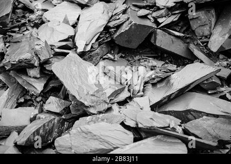 Dinorwic Slate Quarry, situated between the villages of Dinorwig and Llanberis, Snowdonia, North Wales, United Kingdom. Stock Photo