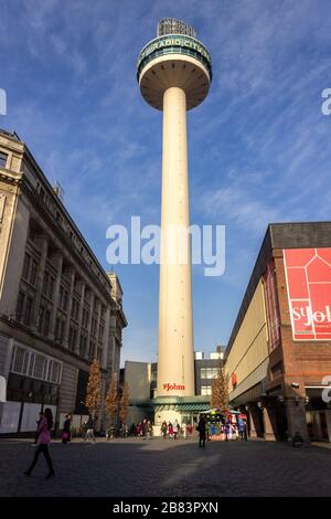St Johns beacon, Radio City tower, Houghton Street, Liverpool Stock Photo