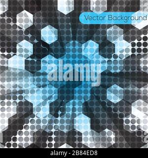 abstract black light background Stock Vector
