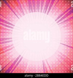 abstract background, pink circle (EPS 10 Transparency) Stock Vector