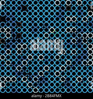abstract grunge blue seamless Stock Vector