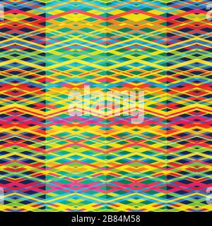 bright rainbow seamless pattern Stock Vector