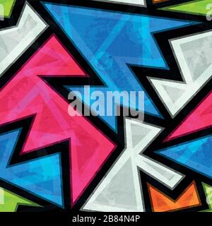 bright mosaic seamless pattern Stock Vector