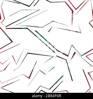 colored debris seamless pattern Stock Vector